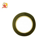 Buzzer Piezoelektrik 20mm 27mm, Sensor Suara Keramik Piezo Lembaran Tembaga, Trigger Drum Disc Dengan Kawat Tembaga