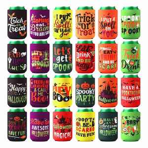 Lot de gobelets isothermes en néoprène pour canettes et bouteilles – Protège-boissons pour bière et autres boissons - Product Image 6