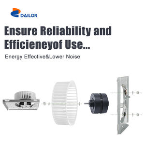 Reemplazo de la rueda del soplador 631, 632, 633, 800, 801, 802, 803, Unidad B, 804 750 Motor del ventilador de escape del baño 751 - Product Image 4