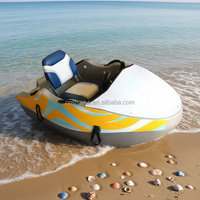 Bateau électrique de jet-ski de 18KW pour le karting réglable à trois vitesses pour le lac et la rivière