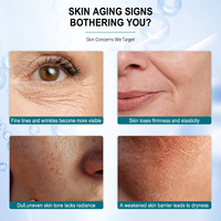 Suero Facial Dual Active PDRN GHK-Cu 55ml Antienvejecimiento Reafirmante Hidratante Cuidado de la Textura de la Piel Venta al por Mayor Marca Privada Proveedor OEM ODM