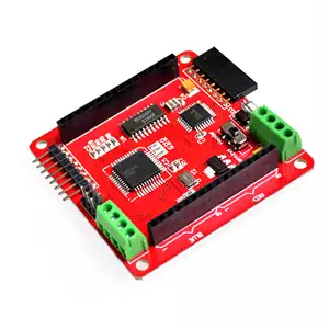 Modul papan Display Driver matriks LED Dot RGB penuh warna 60mm untuk kompatibel dengan Colorduino 8*8