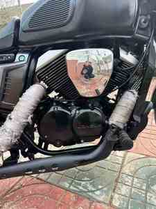 Moto d'occasion <span class=keywords><strong>Longjia</strong></span> V-Ba250 250cc, cruiser à essence, style rétro, fabriquée en Chine, 80 km/h - Product Image 6