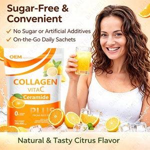 Colágeno Hidrolizado en Polvo Sin Azúcar al por Mayor OEM, Polvo de Colágeno con Vitamina C para Blanquear la Piel - Product Image 4