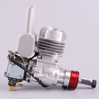 Moteur à essence RC RCGF 10cc RE à montage arrière en alliage d'aluminium pour avion modèle, avion à voilure fixe en balsa