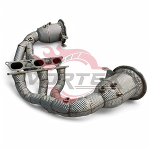 อะไหล่ท่อยาวทำจากสแตนเลส304 Vortex 992 GT3 RS 4.0L 2021-2023 - Product Image 3