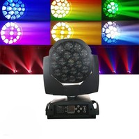 Luz Móvil de Cabeza Grande Tipo Ojo de Abeja 19x15W RGBW 4 en 1 con Zoom, Luz de Efecto de Escenario DMX512 para DJ, Discoteca, Club Nocturno