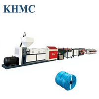 Machine extrudeuse à vis simple pour raphia HDPE/PE/PP, capacité de 5 tonnes par jour, de haute qualité, pour la fabrication de ficelles et cordes agricoles, avec moteur et roulement