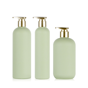 ขวดพลาสติกสำหรับบรรจุภัณฑ์เครื่องใช้ในห้องน้ำแบบกำหนดเอง ขวดปั๊มเปล่าสำหรับแชมพูและครีมนวดผม - Product Image 3