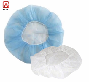 Tissu non tissé de chapeau hygiénique non-tissé de chapeau bouffant de couleur bleue pour le chapeau jetable - Product Image 5