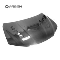 Capot en fibre de carbone style Lexus RCF, cache-moteur en fibre de carbone, compatible avec CT200H, aérodynamique améliorée