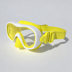 Diving Mask Single Lens Adjustable Elastic Strap Tempered Glass Fog Proof Scratch Resistant Universal Use - Product Image 4