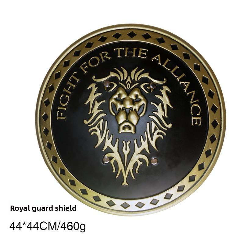 Escudo guardián dorado