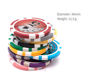 <span class=keywords><strong>Jeu</strong></span> <span class=keywords><strong>de</strong></span> jetons <span class=keywords><strong>de</strong></span> poker <span class=keywords><strong>vierge</strong></span> abs en argile céramique, fabricant d'usine, avec <span class=keywords><strong>plateau</strong></span> rond en bois - Product Image 5