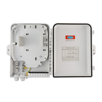 Kotak Distribusi Serat Optik HZY-16I-1 16 Port IP65 Pemasangan Dinding/Pemasangan Tiang SC/APC FTTH Nap Box