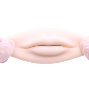Bloque de silicona 5D reutilizable para práctica de microblading, piel sintética europea sólida para labios, para entrenamiento de PMU, tatuaje y maquillaje permanente para principiantes. - Product Image 4