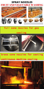 Ugello a spruzzo piatto in acciaio inossidabile Washjet <span class=keywords><strong>MEG</strong></span> 1/8 1/4 BSPT NPT, punta ad alta pressione per idropulitrice - Product Image 6