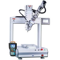 Robot de distribution automatique à double tête à trois axes, seringue à colle UV, distributeur automatique de colle