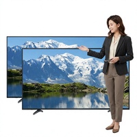 Téléviseur LED LCD HD noir de 24 pouces avec rétroéclairage LED pour écran large Full HD 1080P, idéal pour l'hôtellerie, la cuisine, la chambre et les camping-cars