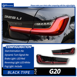 Luces Traseras de Señalización Automática con Lente Transparente, Nuevas de Alta Calidad, Plug & Play, 6000K, 36W, para Serie 3 G20/G28/G80 2019-2023 - Product Image 3