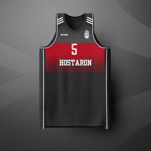 Seragam Basket Sublimasi Bolak-Balik Custom Grosir Hostaron untuk Remaja, Jersey dan Celana Pendek, Pakaian Olahraga - Product Image 3