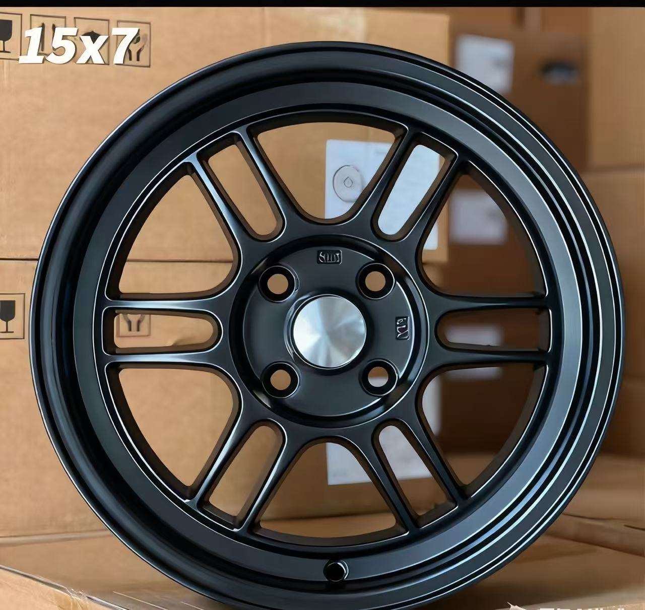 フローテック 18インチ ディッシュ Flrocky 15-18インチ 鉄製コンケーブホイール JDM用 アルミ合金製