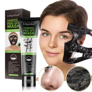 OEM ODM masker wajah, masker wajah kupas dan penghalus kolagen organik Label pribadi