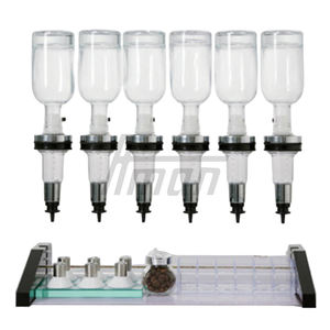 <b>Perfume</b> Bar Dispenser <b>Stand</b> with 200mL Filling Capacity and Pump Core Components Single Row 6 Head <b>Perfume</b> Dispenser Bar - Product Image 1