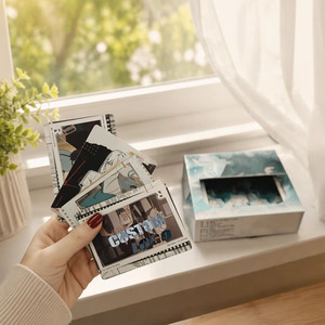 Custom Original Art Collectible Trading Card Blind Box <strong>Set</strong> Personalized Printed Cards with Individual Sealed Wrappe - Product Image 2