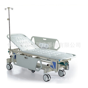 รถเข็นผู้ป่วยฉุกเฉิน Henry รุ่น HR-122 แบบใช้มือหมุนสำหรับการเคลื่อนย้ายผู้ป่วยในโรงพยาบาล - Product Image 4