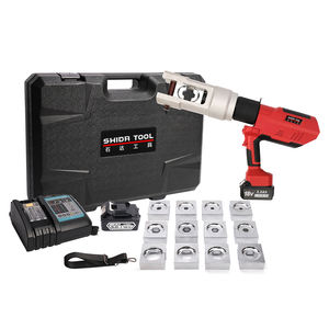 Herramienta de prensado hidráulica alimentada por batería 25-630mm² para conector de cable Cu/Al | <span class=keywords><strong>Crimpadora</strong></span> eléctrica portátil de 18V - Product Image 4
