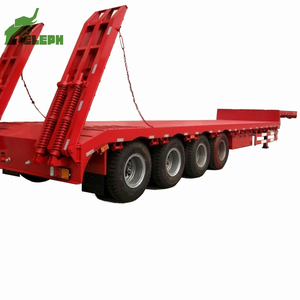 Venta caliente <span class=keywords><strong>de</strong></span> alta calidad <span class=keywords><strong>de</strong></span> <span class=keywords><strong>tres</strong></span> <span class=keywords><strong>ejes</strong></span> 40T <span class=keywords><strong>de</strong></span> cama plana baja transportador <span class=keywords><strong>de</strong></span> automóviles remolque excavadora - Product Image 3