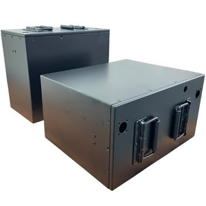 Armoire en tôle sur mesure en acier galvanisé avec peinture thermique pour distribution électrique et boîtier électronique - Product Image 1