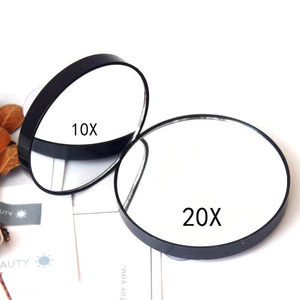 Mới nhất nóng bán 10x 20x Kính lúp HD thuận tiện trang điểm gương hút cup 30x gương nhỏ xách tay mụn ép gương - Product Image 4