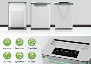 Professional Manufacturer Depuratore Aria Smart Air Purifier Air Purifier Uv Light - Product Image 6