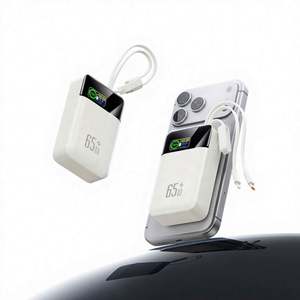 Cargador de Laptop Tipo C de 65w, Banco de Energía para Teléfono de 30000/40000 mAh, Powerbank de 30000 mAh y 65w - Product Image 1