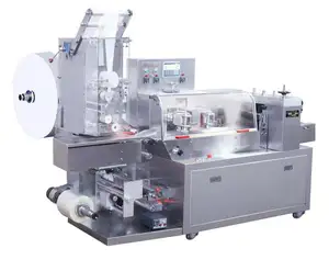 Full auto Single Wet Wipes Tissue Packing Machine individual single sheet piece soft airline hotel remover wipes making machine