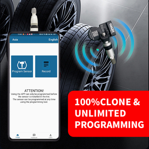 Nfc Tpms <span class=keywords><strong>Sensor</strong></span> Bandenspanning <span class=keywords><strong>Sensor</strong></span> 315Mhz + 433Mhz Dubbele Frequentie Bandvervangingssensor Universele Programmeerbare Tpms Sens - Product Image 4