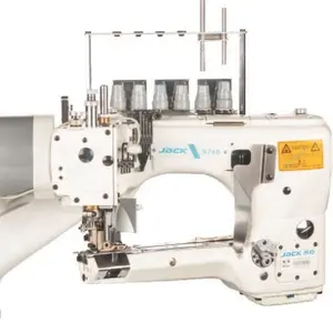 Second hand Nähmaschine Jack JK-8740 4 Nadeln 6 Thread Feed-Off-Arm Inter lock Nähmaschinen Preis