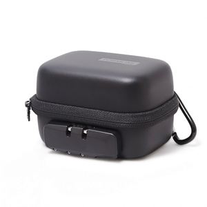 Vente en gros d'usine, étui rigide en EVA personnalisé en tissu PU imperméable de luxe avec serrure - Product Image 4