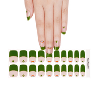 Autocollants en feuille pour nail art Huizi en gros, bandes de vernis à ongles, décalcomanies pour ongles en gel