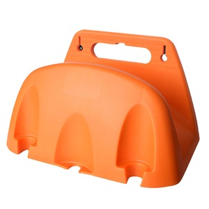 <b>Wall</b> Mounted Flexible Hose Rack Orange 22.5X14.5X13.5cm For Garden Watering Pipe <b>Storage</b> - Product Image 4