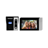 Interphone vidéo filaire Tuya WiFi de 7 pouces avec système de contrôle d'accès par interphone à reconnaissance faciale