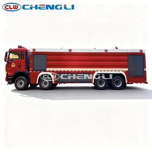 Camion-citerne HOWO 8X4 pour la lutte contre les incendies et le transport d'eau, capacité de 25 tonnes - Product Image 3