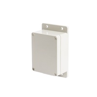 Boîte étanche à la poussière de type vis en ABS/PC avec oreilles de montage IP67 120*200*75 pour utilisation en extérieur