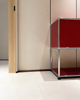 Meubles de rangement modernes pour salon et chambre à coucher, utilisables dans les appartements, en métal, assemblage modulaire, grande capacité