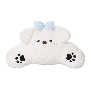 Appuie-tête et support lombaire pour voiture en forme de U, motif chiot de dessin animé, en coton perlé, oreiller ergonomique pour le cou, pour siège de véhicule, utilisation hivernale - Product Image 5