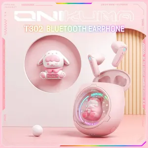 Auriculares Bluetooth Onikuma T302 Más Vendidos - Carcasa Extraíble DIY, Luz RGB, Baja Latencia, Auriculares para Juegos y Bluetooth 5.3 - Product Image 6