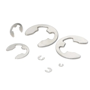 Hot Sale High Quality NETWS External <b>E</b>-Type SUS304/Spring Steel Retaining Rings D1.2-D9 Zinc Plated Spacer With Polished Surface - Product Image 5