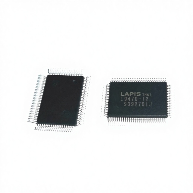 New  and Original 100QFP Marking L9470-12  LCD Driver  IC ML9470-12GAZ0AX  ML9470-12GAZ03A